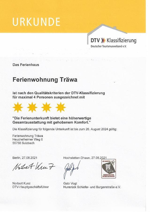 Ferienwohnung Traewa Sulzbach  المظهر الخارجي الصورة